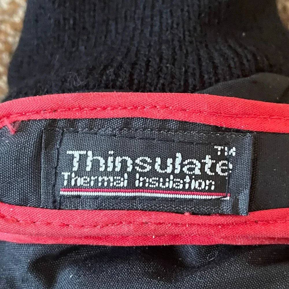 ladies Thinsulate thermal  Insulation black gloves